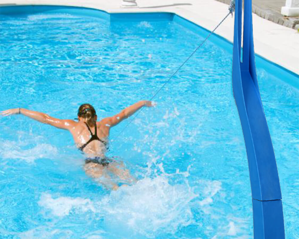 Nadar en una piscina pequeña es fácil con Pool Athlete