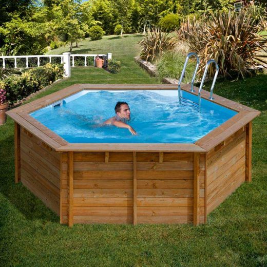 [es:]Piscina de madera redonda Gre[en:]Round Gre Wooden Pool